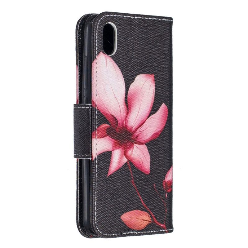 Flip Cover Xiaomi Redmi 7A Mobilcover Lyserød Blomst