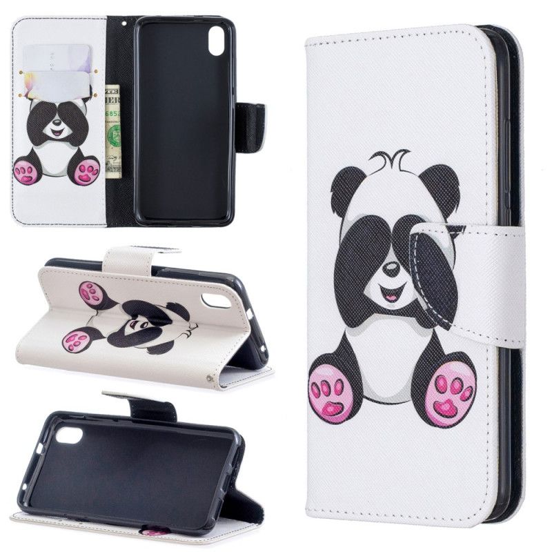 Flip Cover Xiaomi Redmi 7A Sjov Panda