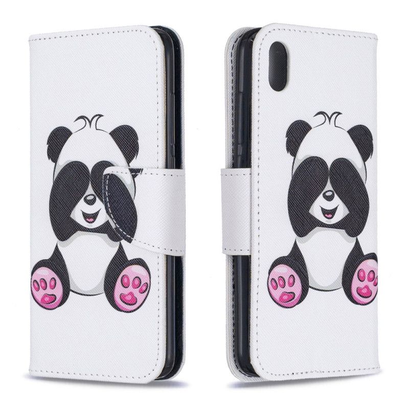 Flip Cover Xiaomi Redmi 7A Sjov Panda