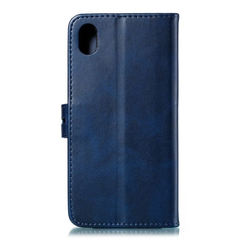 Flip Cover Xiaomi Redmi 7A Sort Mobilcover Killing Imiteret Læder