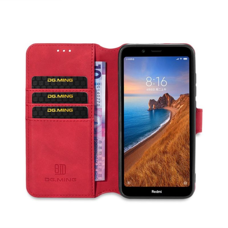 Flip Cover Xiaomi Redmi 7A Sort Mobilcover Retro Dg.Ming