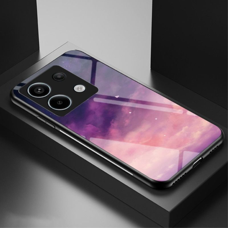 Cover Til Xiaomi Redmi Note 13 Pro 5g Drømmestjernehimmel Hærdet Glas