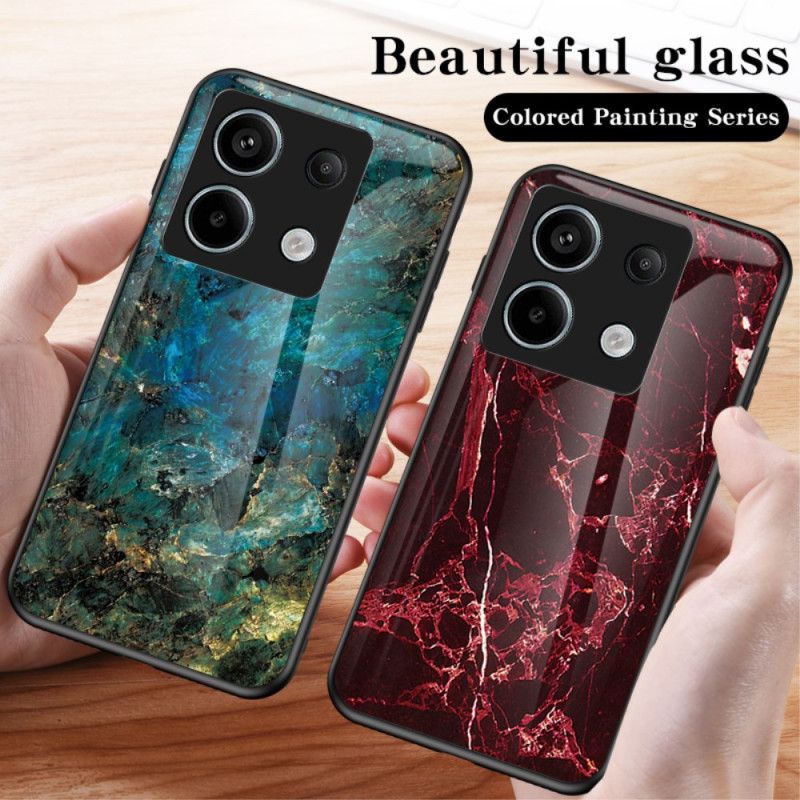 Cover Til Xiaomi Redmi Note 13 Pro 5g Smaragdmarmor