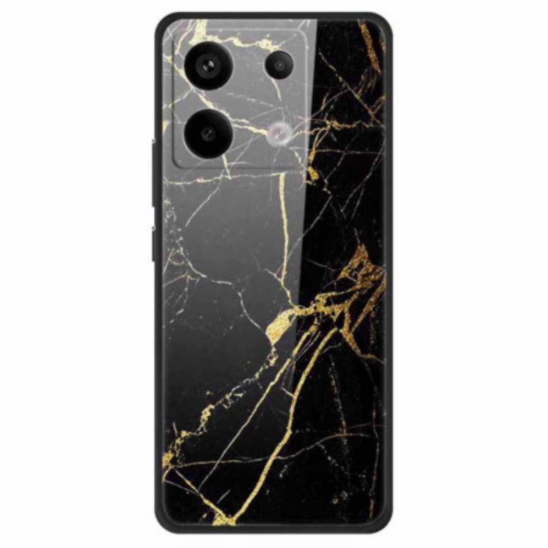 Cover Xiaomi Redmi Note 13 Pro 5g Guldkorn Hærdet Glas