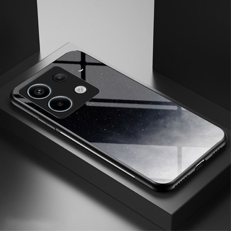 Cover Xiaomi Redmi Note 13 Pro 5g Stjerneklar Måne Hærdet Glas