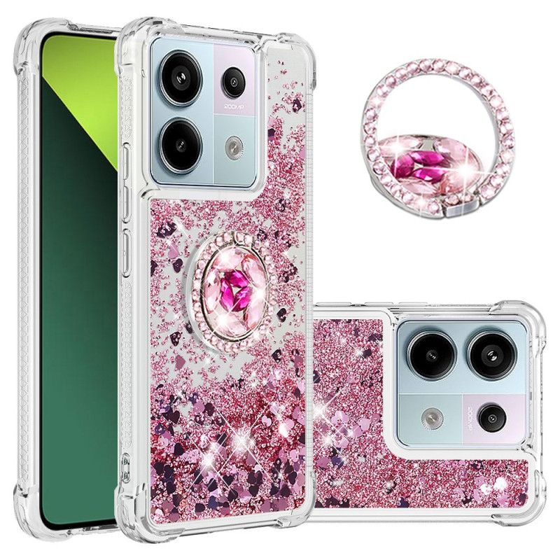 Cover Xiaomi Redmi Note 13 Pro 5g Telefon Etui Glitter Ring-holder