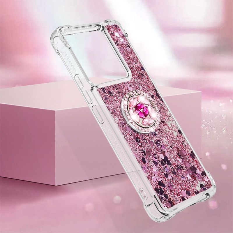 Cover Xiaomi Redmi Note 13 Pro 5g Telefon Etui Glitter Ring-holder