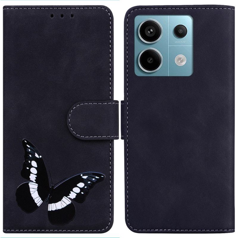 Flip Cover Xiaomi Redmi Note 13 Pro 5g Binfen Farve Sommerfuglemønster