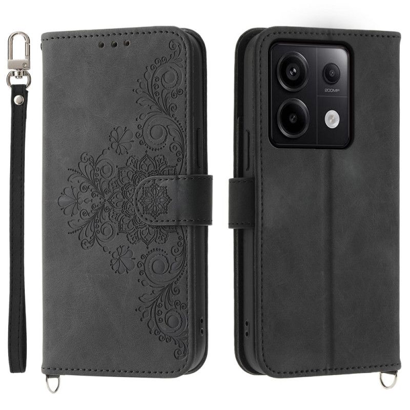 Flip Cover Xiaomi Redmi Note 13 Pro 5g Blonde Med Rem Og Skulderrem