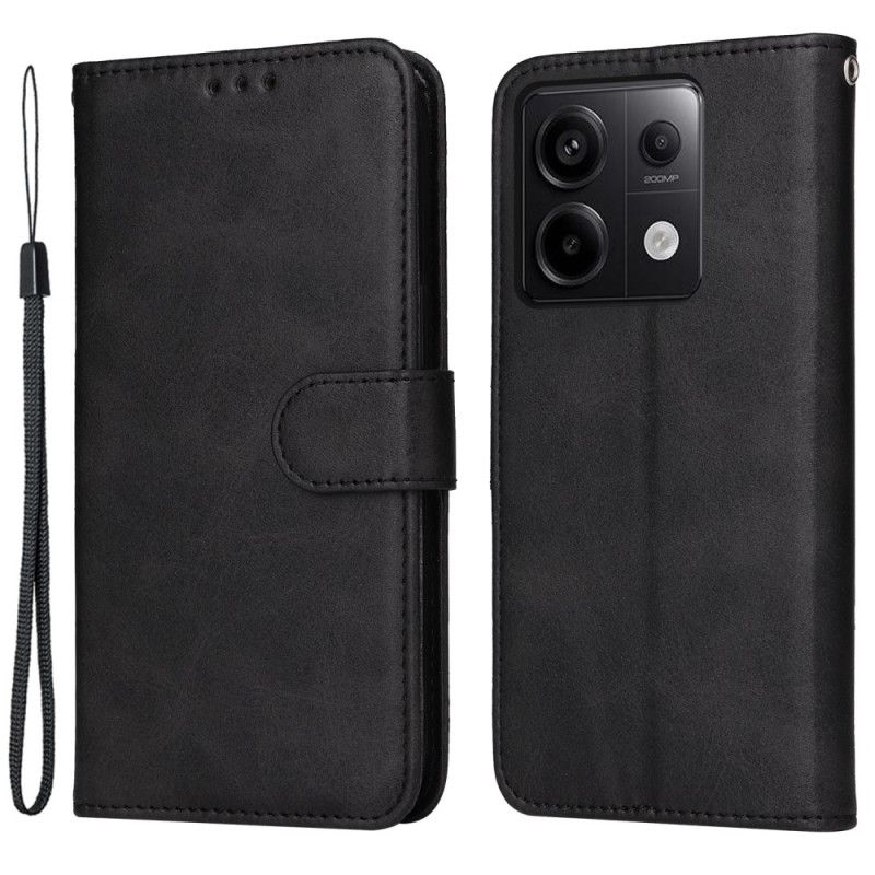 Flip Cover Xiaomi Redmi Note 13 Pro 5g High-end Med Snor