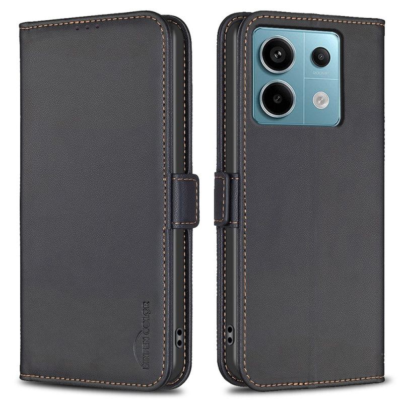 Læder Cover Xiaomi Redmi Note 13 Pro 5g Telefon Etui Binfen Farve