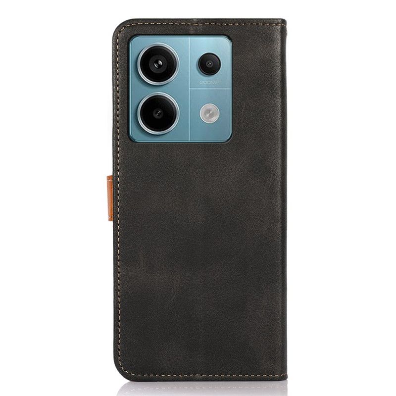 Læder Cover Xiaomi Redmi Note 13 Pro 5g Telefon Etui Khazneh