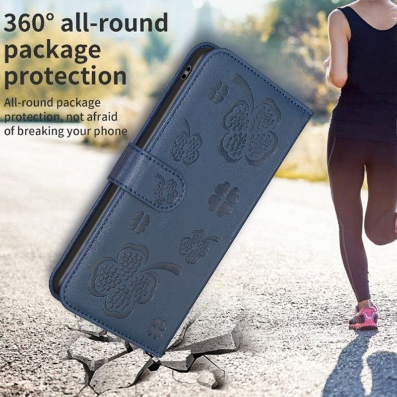 Læder Cover Xiaomi Redmi Note 13 Pro 5g Telefon Etui Kløver