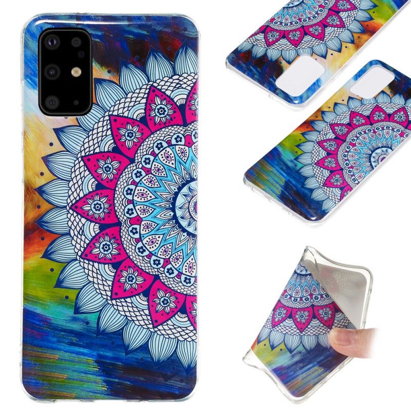 Cover for Samsung Galaxy S20 Plus / S20 Plus 5G Fluorescerende Mandala