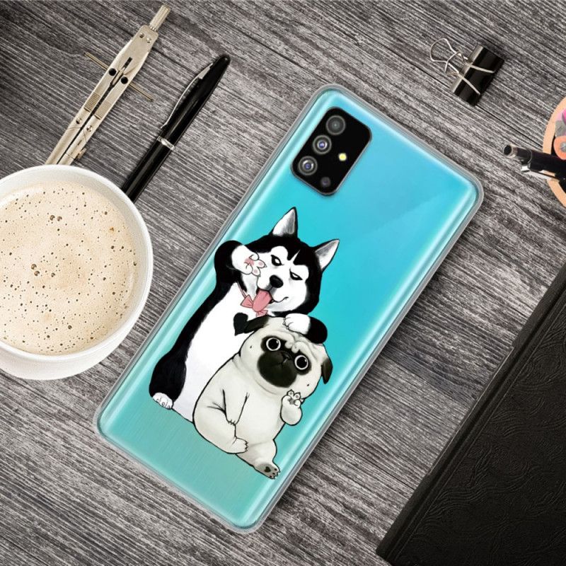 Cover for Samsung Galaxy S20 Plus / S20 Plus 5G Sjove Hunde