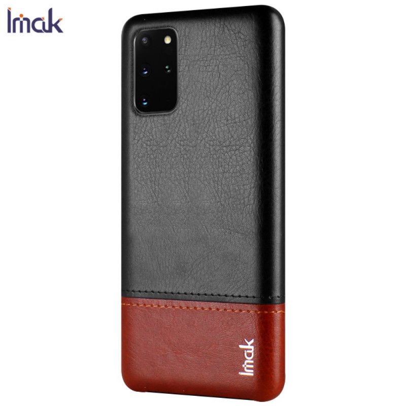 Cover for Samsung Galaxy S20 Plus / S20 Plus 5G Sort Imak Ruiyi Serie Læder Effekt