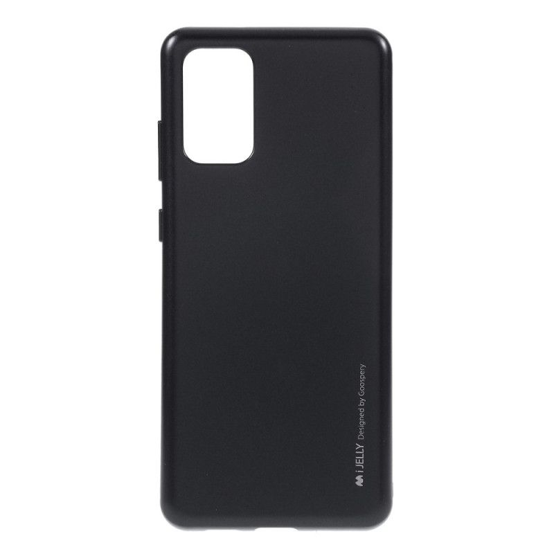 Cover for Samsung Galaxy S20 Plus / S20 Plus 5G Sort Prangende Kviksølvstik