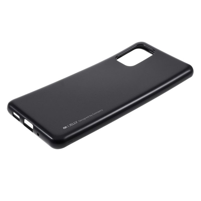 Cover for Samsung Galaxy S20 Plus / S20 Plus 5G Sort Prangende Kviksølvstik