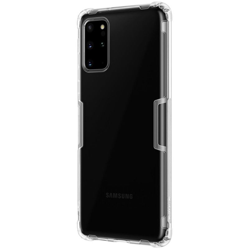 Cover Samsung Galaxy S20 Plus / S20 Plus 5G Hvid Naturlig Gennemsigtig Nillkin