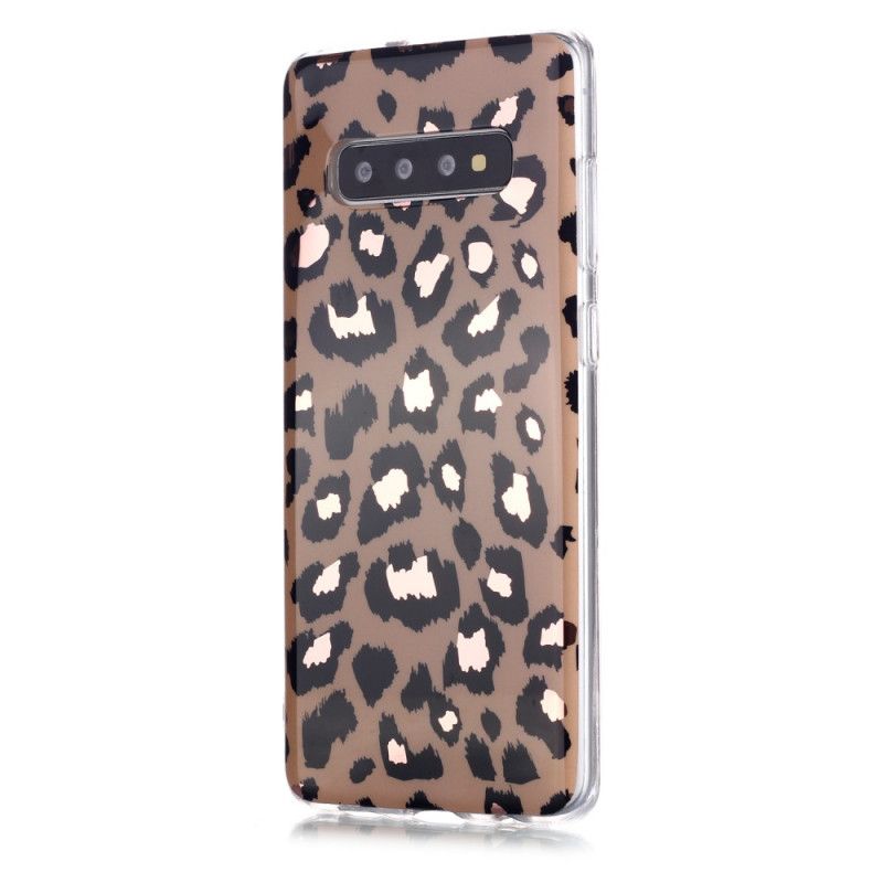 Cover Samsung Galaxy S20 Plus / S20 Plus 5G Marmor I Leopardstil