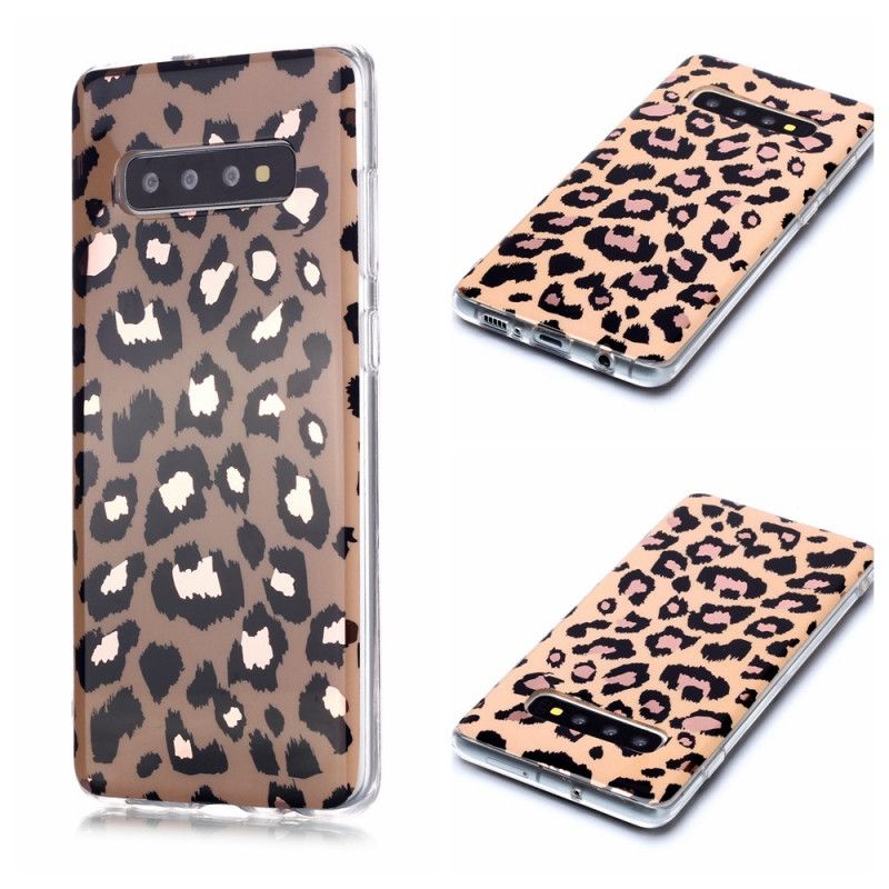 Cover Samsung Galaxy S20 Plus / S20 Plus 5G Marmor I Leopardstil