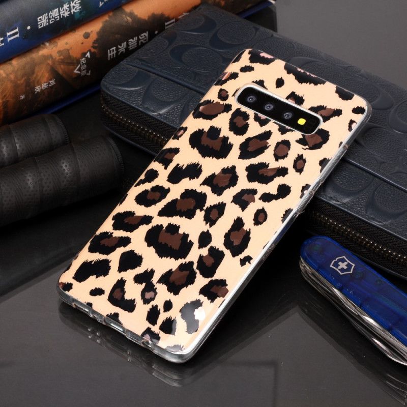 Cover Samsung Galaxy S20 Plus / S20 Plus 5G Marmor I Leopardstil