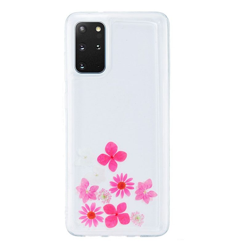 Cover Samsung Galaxy S20 Plus / S20 Plus 5G Mobilcover Flydende Blomster