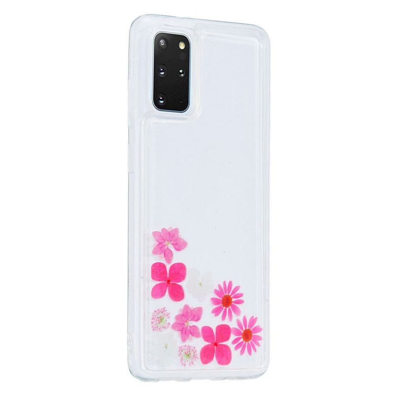 Cover Samsung Galaxy S20 Plus / S20 Plus 5G Mobilcover Flydende Blomster