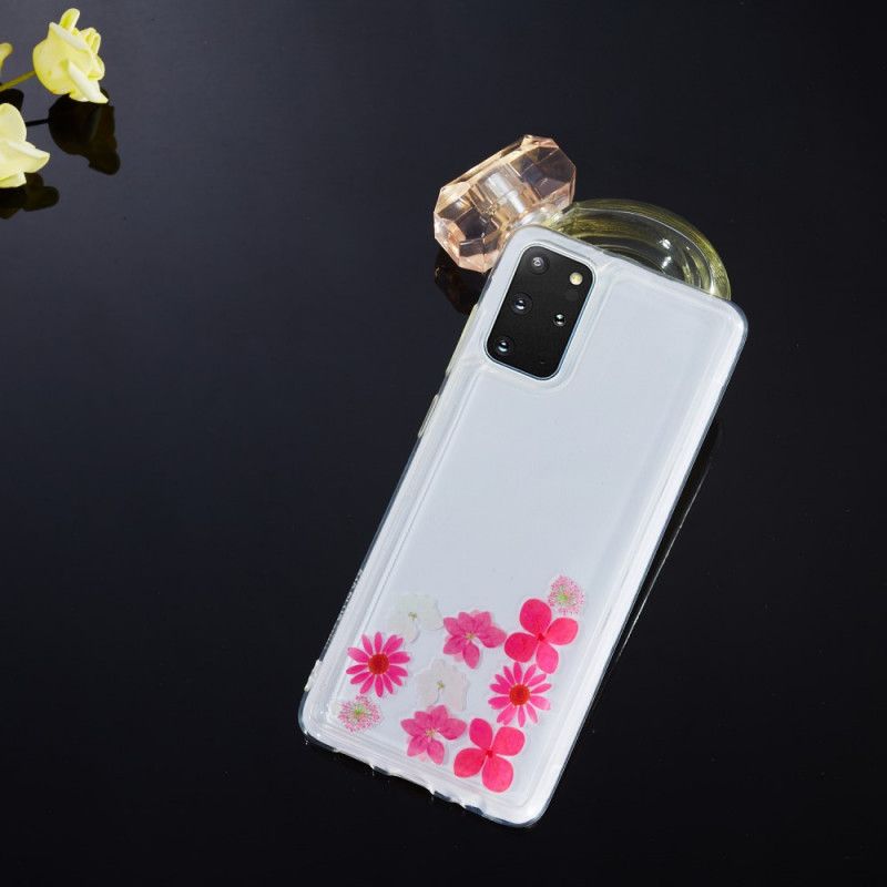 Cover Samsung Galaxy S20 Plus / S20 Plus 5G Mobilcover Flydende Blomster