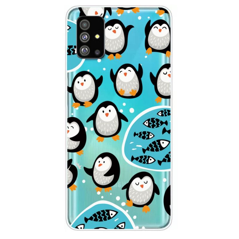 Cover Samsung Galaxy S20 Plus / S20 Plus 5G Pingviner Og Fisk Original