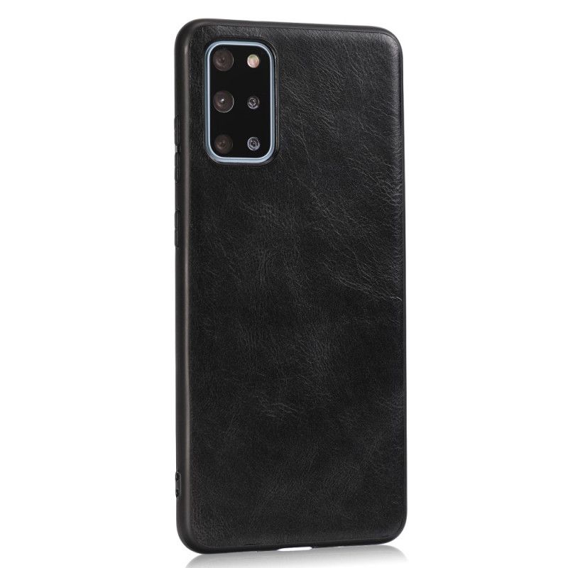 Cover Samsung Galaxy S20 Plus / S20 Plus 5G Sort Læderstil