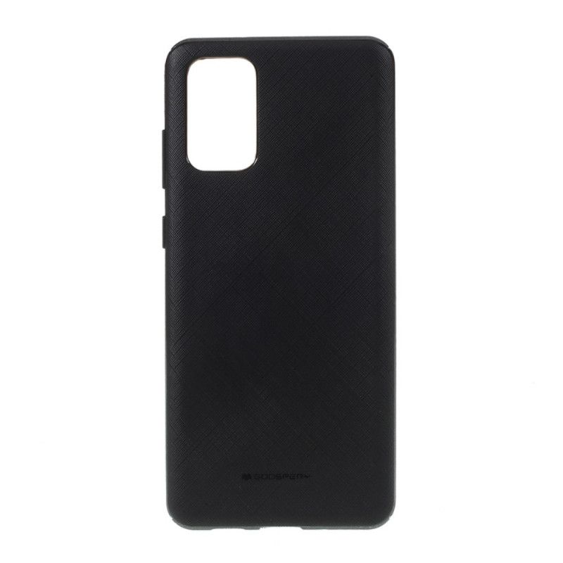 Cover Samsung Galaxy S20 Plus / S20 Plus 5G Sort Lux Kviksølv Gåsestykke