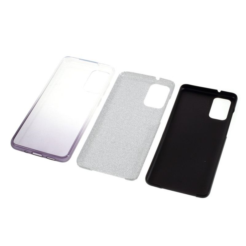 Cover Samsung Galaxy S20 Plus / S20 Plus 5G Sort Mobilcover Prangende Gradientfarve