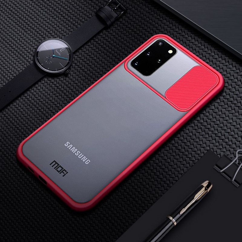 Cover Samsung Galaxy S20 Plus / S20 Plus 5G Sort Mofi Fotomodul Dæksel