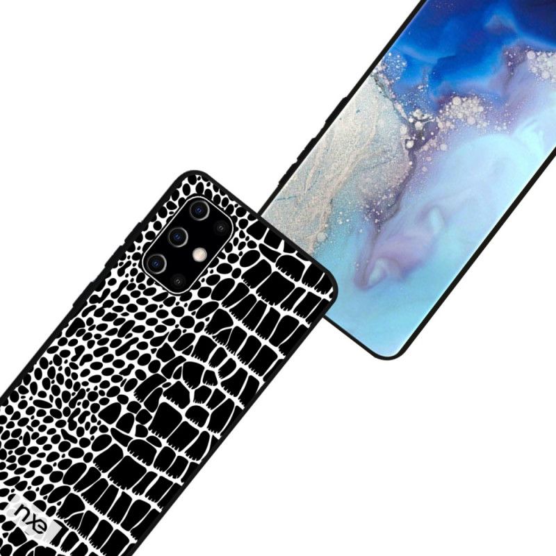 Cover Samsung Galaxy S20 Plus / S20 Plus 5G Sort Nxed Krokodillehudeffekt Original