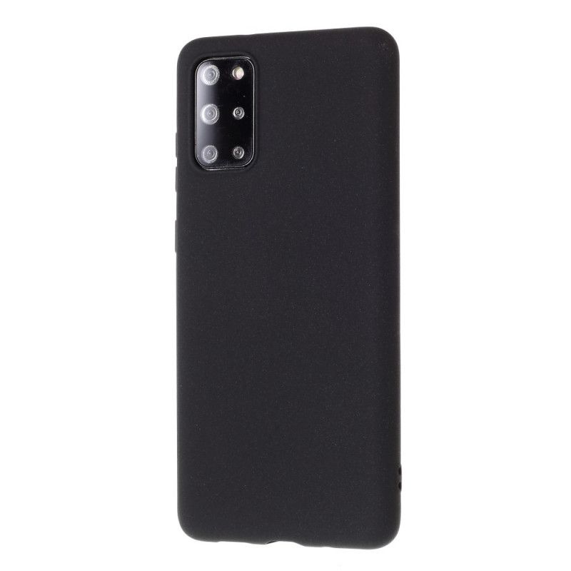 Cover Samsung Galaxy S20 Plus / S20 Plus 5G Sort Plysfornemmelse