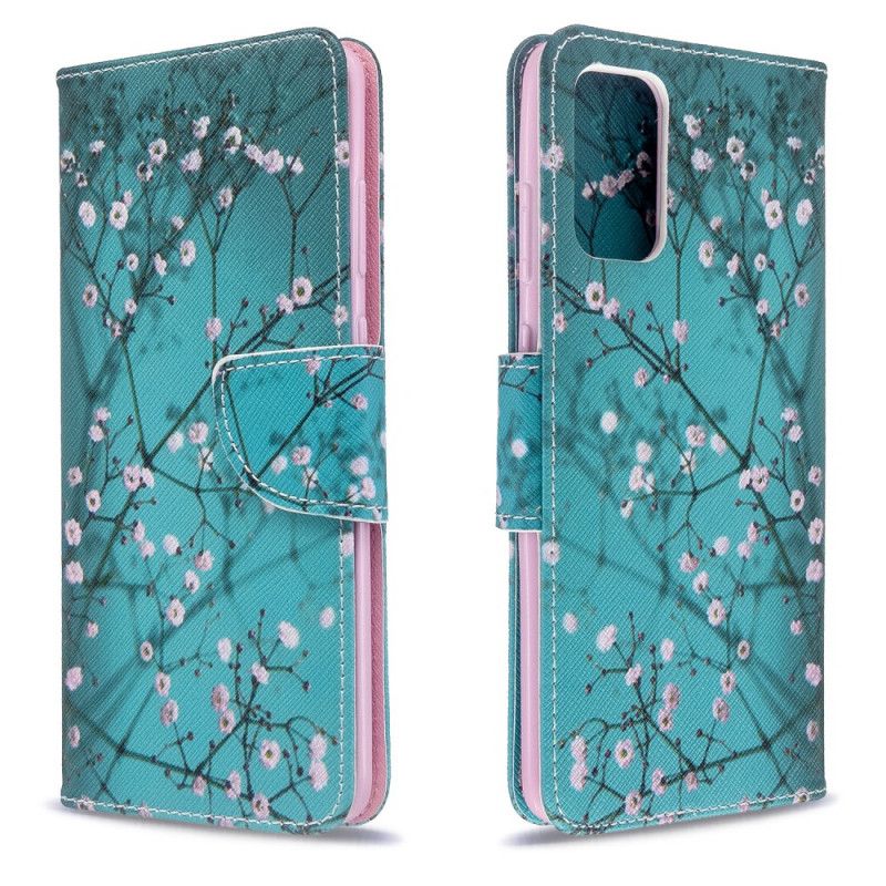 Flip Cover Læder for Samsung Galaxy S20 Plus / S20 Plus 5G Blomstrende Træ