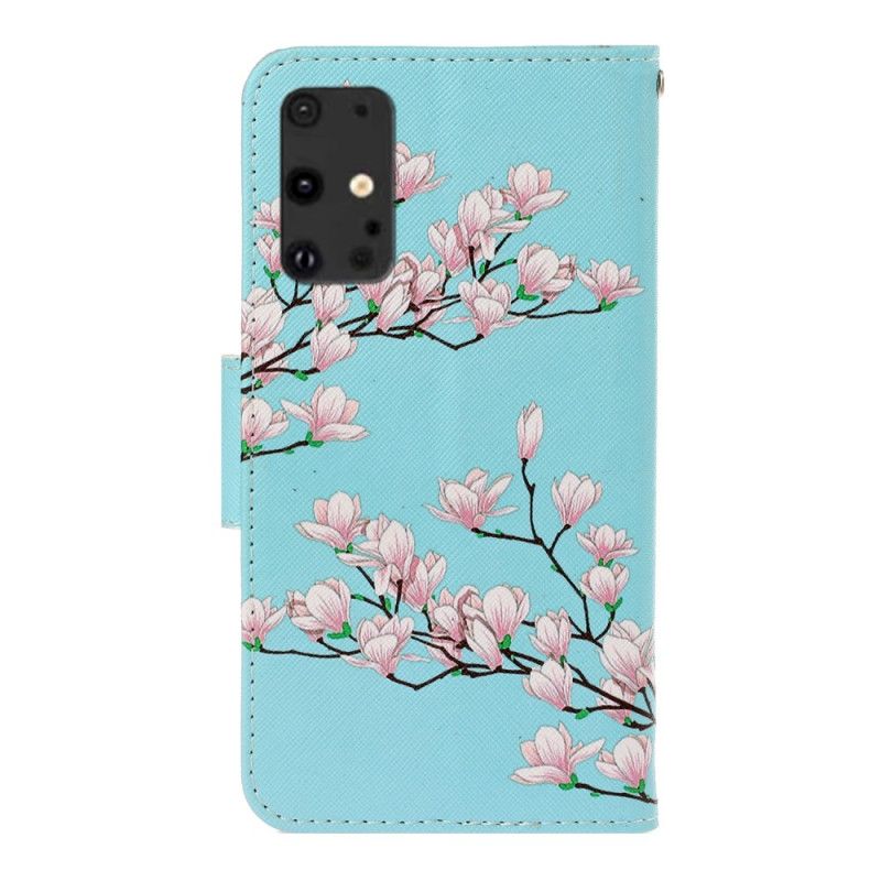 Flip Cover Læder for Samsung Galaxy S20 Plus / S20 Plus 5G G-Streng