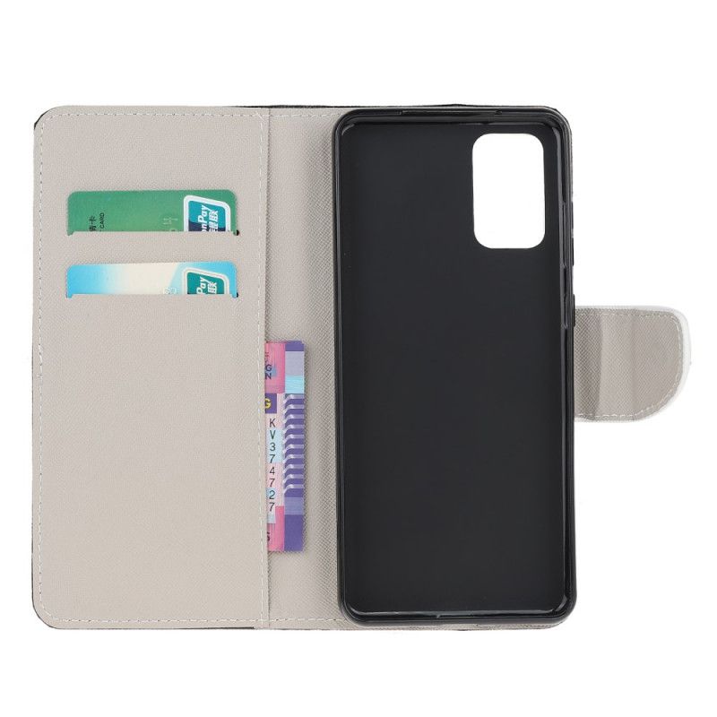 Flip Cover Læder for Samsung Galaxy S20 Plus / S20 Plus 5G Rør Ikke Ved Min Telefon