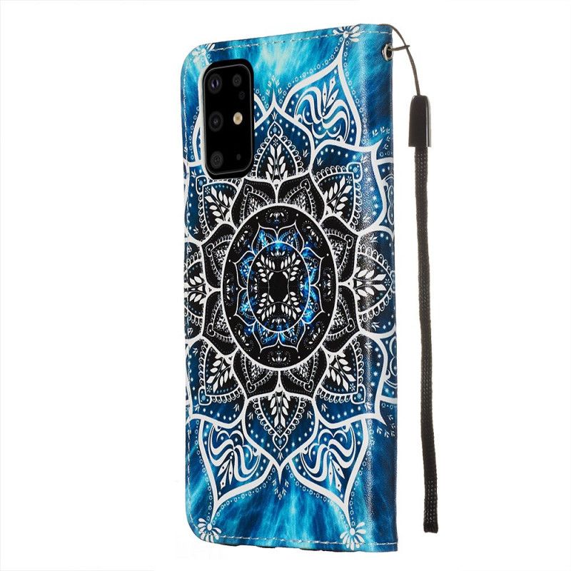 Flip Cover Læder Samsung Galaxy S20 Plus / S20 Plus 5G Mandala På Himlen