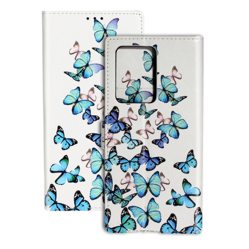 Flip Cover Samsung Galaxy S20 Plus / S20 Plus 5G Mobilcover Design Sommerfugle