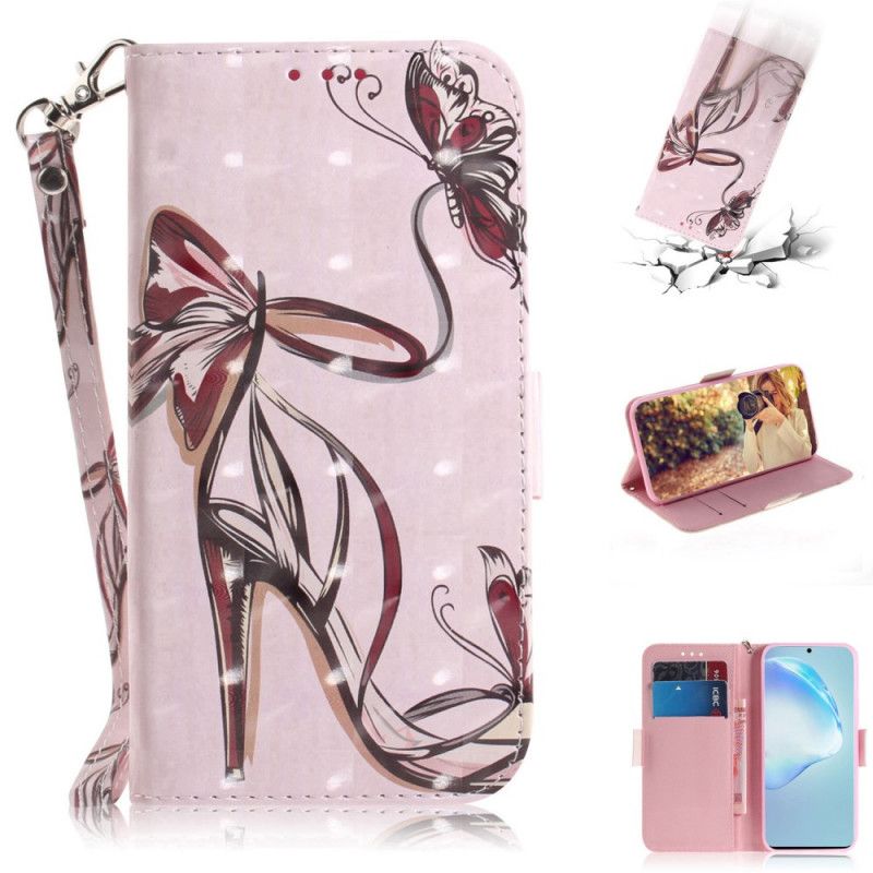 Flip Cover Samsung Galaxy S20 Plus / S20 Plus 5G Pumper Med Stropper