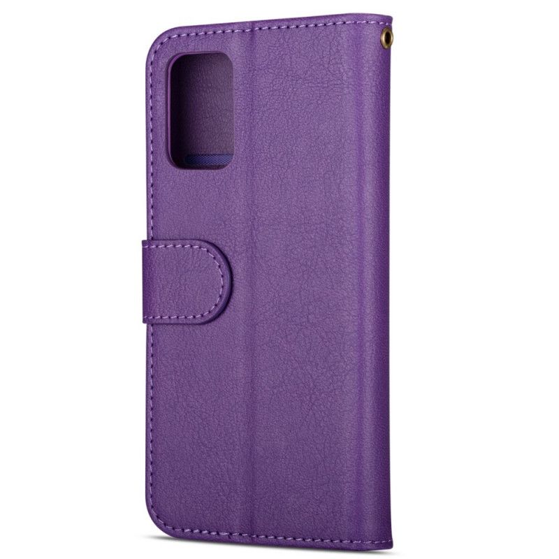 Flip Cover Samsung Galaxy S20 Plus / S20 Plus 5G Sort Mobilcover Pung I Lædereffekt