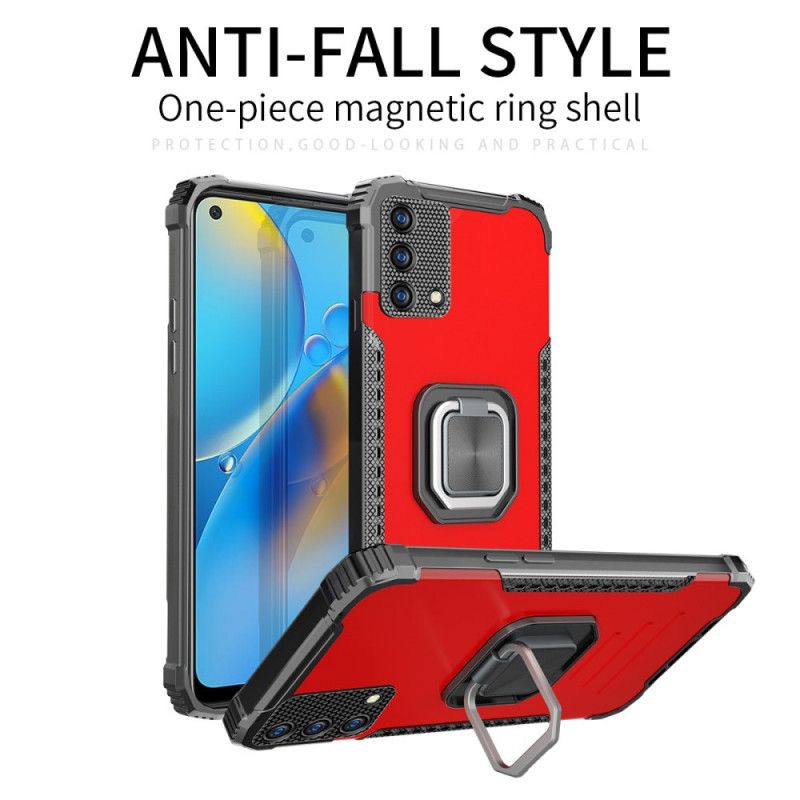 Cover Oppo A74 4g Telefon Etui Aftagelig Ringholder