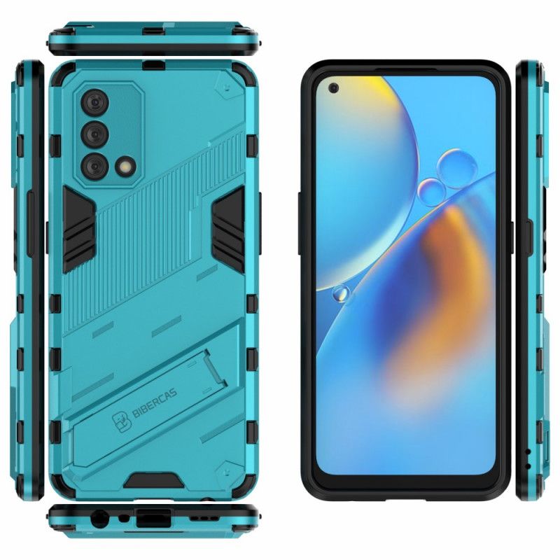 Cover Oppo A74 4g Telefon Etui Aftagelig Støtte To Håndfri Positioner