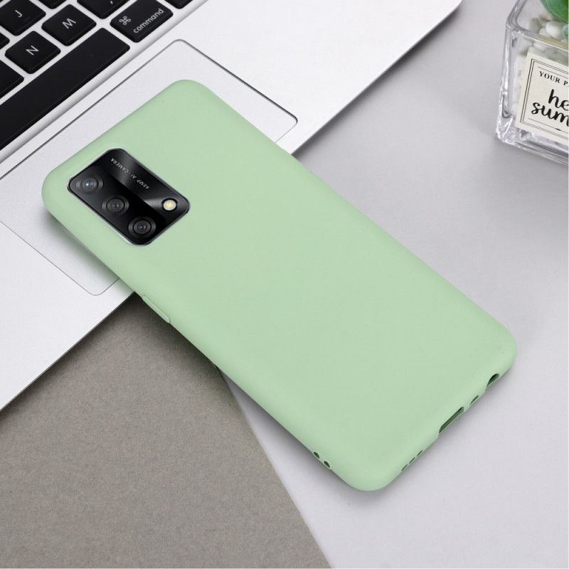 Cover Til Oppo A74 4g Flydende Silikone Med Snor