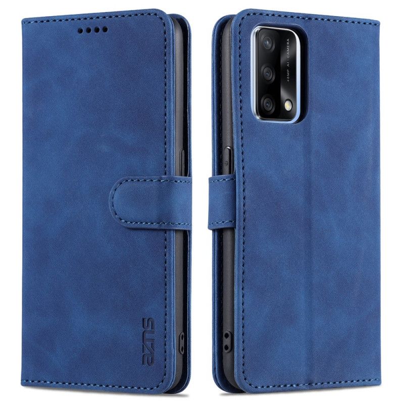 Flip Cover Oppo A74 4g Azns Lædereffekt