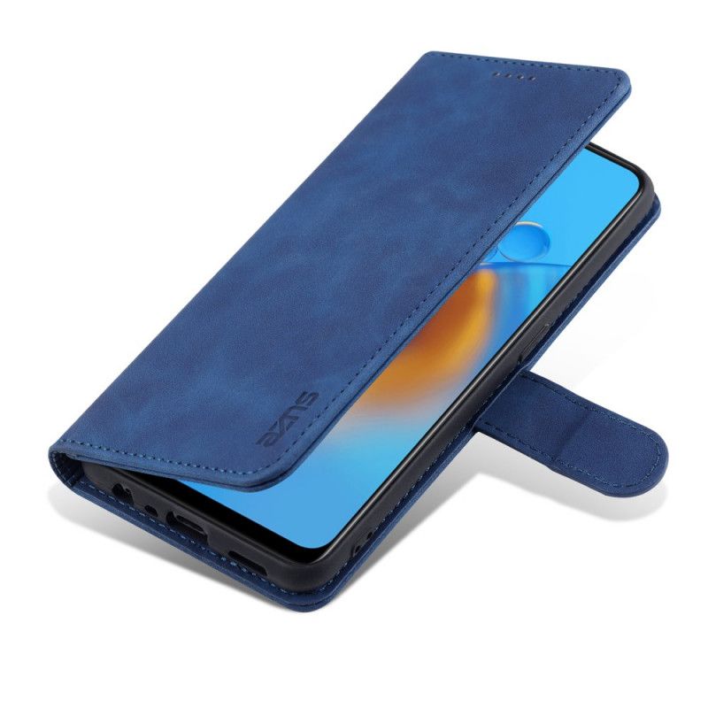 Flip Cover Oppo A74 4g Azns Lædereffekt