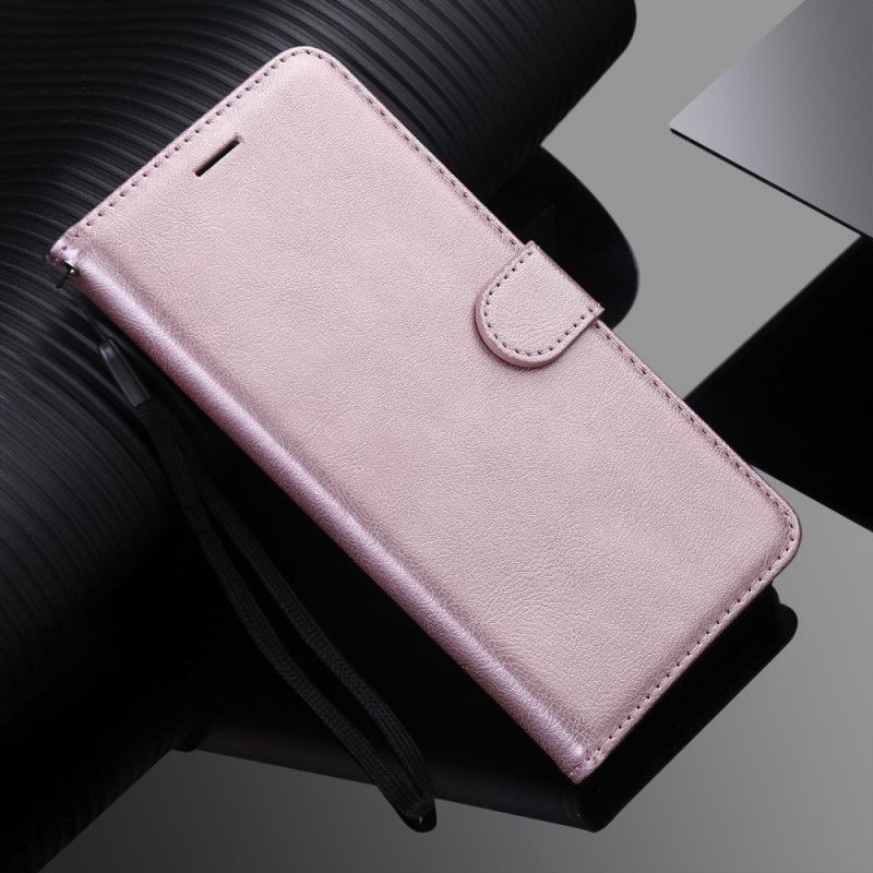 Flip Cover Oppo A74 4g Lædereffekt Strappy