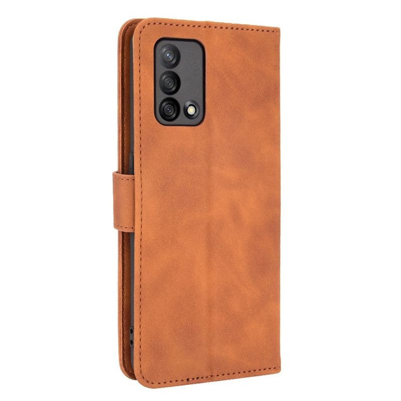 Flip Cover Oppo A74 4g Skin-touch Farverig